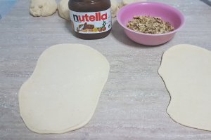 Desert Nutella French Rolls