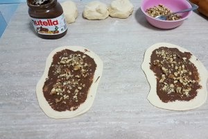 Desert Nutella French Rolls