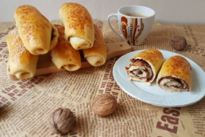 Desert Nutella French Rolls