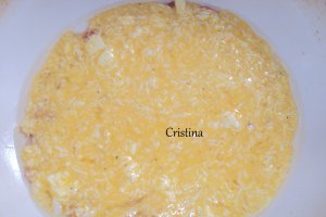 Aperitiv choux cu omleta