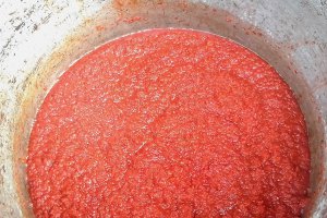 Dulceata de ardei iute cu ardei capia