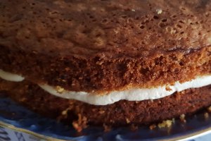 Desert carrot cake