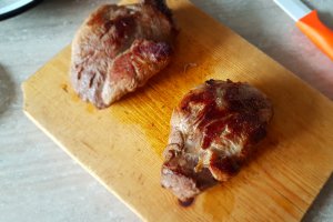 Piept de rata cu piure de dovleac