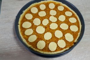 Desert tarta cu mere si dovleac copt