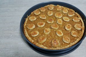 Desert tarta cu mere si dovleac copt