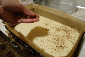Desert prajitura cu mere si nuci