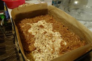 Desert prajitura cu mere si nuci