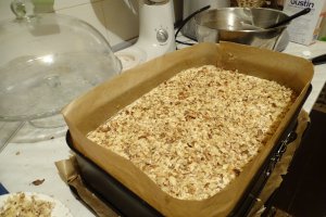 Desert prajitura cu mere si nuci