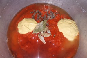 Pasta de ardei copt