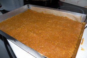 Desert prajitura cu dovleac, miere si scortisoara
