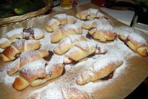 Desert cornuri pufoase cu fineti