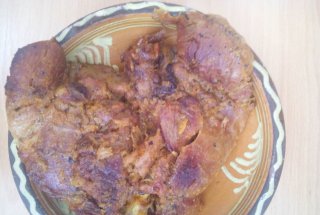 Pulpa de curcan ca cuptor