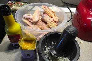 Carne de pui marinat in sos de soia