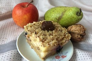 Desert prajitura din biscuiti si nuca