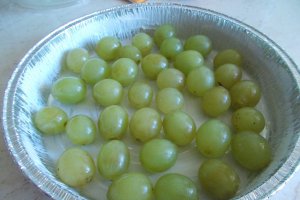 Desert clafoutis cu struguri
