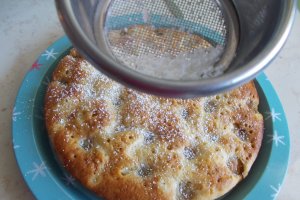 Desert clafoutis cu struguri