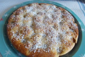 Desert clafoutis cu struguri