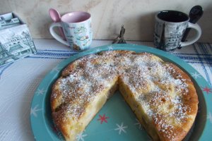 Desert clafoutis cu struguri