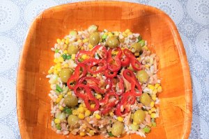 Salata de ton cu orez