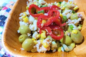 Salata de ton cu orez