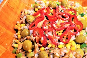 Salata de ton cu orez