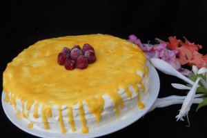 Desert tort cu lemon curd