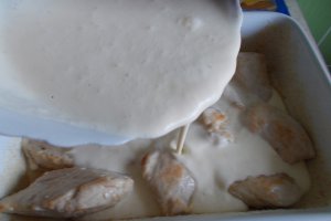 Gratin de piept de pui