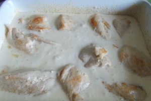 Gratin de piept de pui