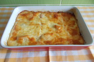 Gratin de piept de pui