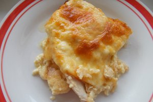 Gratin de piept de pui