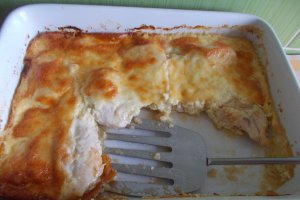 Gratin de piept de pui