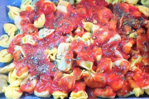 Pollo alla parmigiana - pui cu parmezan