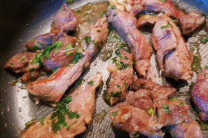 Orez cu carne de vitel si legume