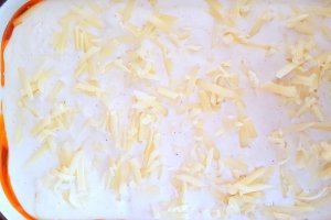 Lasagna cu carne de pui si ciuperci