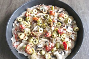 Pizza vegetariana