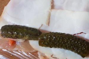 Rulada de pui cu legume