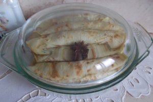 Desert clatite de post, cu dulceata de gutui
