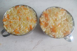 Pilaf cu morcovi si ceapa
