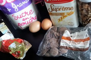 Desert brownie cu nuci
