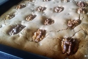 Desert brownie cu nuci