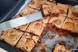 Desert brownie cu nuci