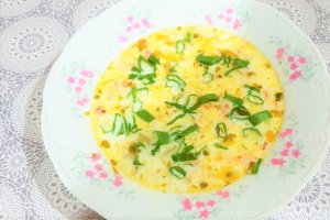 Ciorbita de vitel cu smantana si tarhon