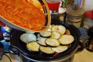 Musaca de vinete la slowcooker Crock-Pot