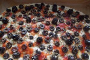 Foccacia cu masline si oregano