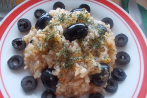 Pilaf cu masline