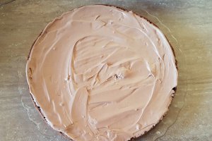 Desert tort cu crema Oreo si banane