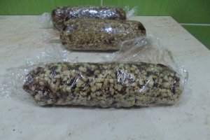Desert salam de biscuiti, de post