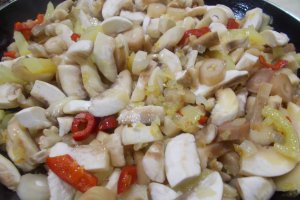 Ciorba de legume, cu ciuperci champignon