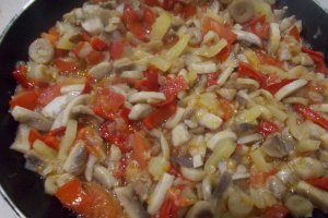Ciorba de legume, cu ciuperci champignon