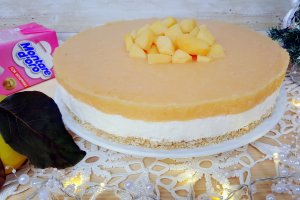 Cheesecake cu jeleu de gutui